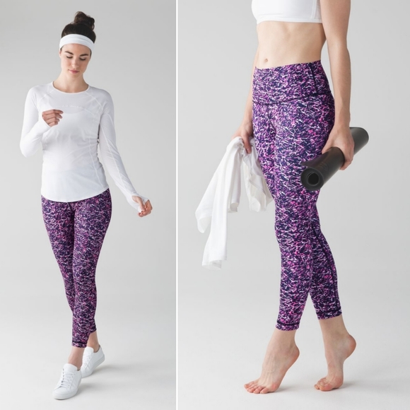 lululemon athletica Pants - Lululemon High Times Pants in Mini Ripple Boom Juice Multi